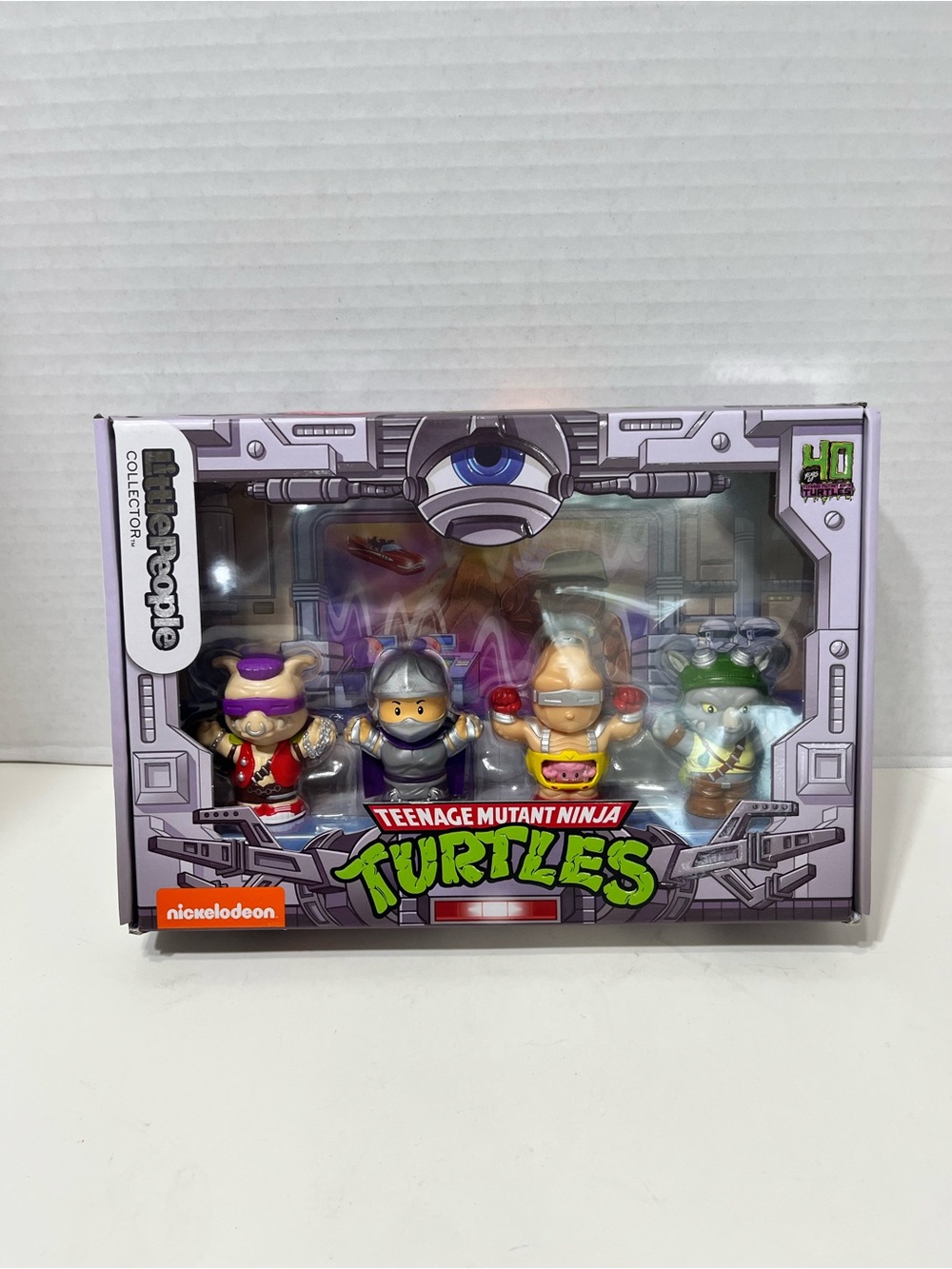 FISHER PRICE LITTLE PEOPLE teenage mutant ninja turtles villains collector set